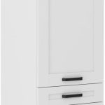 Επιδαπέδιο ντουλάπι Nelor 60 DKS 210 3S 1F-Λευκό