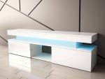 Έπιπλο τηλεόρασης Glossa 2D 190 με LED-Leuko Gualistero - Image 7
