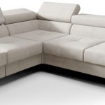Γωνιακός καναπές Soreko Plus-Εκρού-Αριστερή
