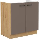 Επιδαπέδιο ντουλάπι νεροχύτη Lorna 80 ZL 2F BB