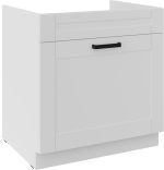 Επιδαπέδιο ντουλάπι Nelor 80 ZL 1S BB-Λευκό