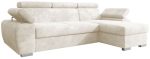 Γωνιακός Καναπές Plaza L-Εκρού