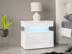 Κομοδίνο Glossa 1S με LED-Leuko Gualistero - Image 6