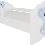 Παιδικό Κρεβάτι Leomari I-Teddy Bear-Με προστατευτικό-140 x 70