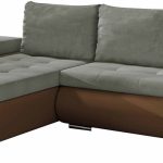 Γωνιακός καναπές Onar-Καφέ - Γκρι-Αριστερή