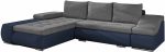 Γωνιακός καναπές Onar-Μπλε - Γκρι-Αριστερή