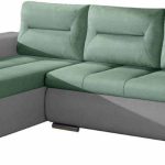 Γωνιακός καναπές Otto-Γκρι-Τιρκουάζ-Αριστερή