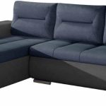 Γωνιακός καναπές Otto-Γκρι - Μπλε-Αριστερή