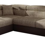 Γωνιακός καναπές Antony-Καφέ - Μπεζ-Αριστερή