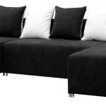 Γωνιακός καναπές Fedora-Μαύρο