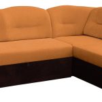Γωνιακός καναπές Audrey-Δεξιά-Πορτοκαλί