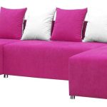 Γωνιακός καναπές Fedora-Ροζ