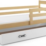 Παιδικό Κρεβάτι Puzzle-Φυσικό-190 x 80