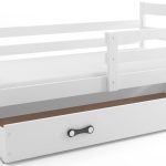 Παιδικό Κρεβάτι Puzzle-Λευκό-200 x 90