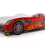 Παιδικό Κρεβάτι Racer-Κόκκινο