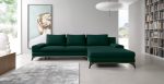 Γωνιακός καναπές Vanila-Prasino-Αριστερή - Image 2