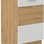 Επιδαπέδιο ντουλάπι νεροχύτη Artista 50 ZL 1F BB-Leuko
