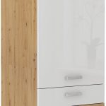 Επιδαπέδιο ντουλάπι Artista 60 DK-210 3S 1F-Leuko