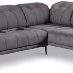 Γωνιακός καναπές Gallena-Αριστερή-Gkri Skouro