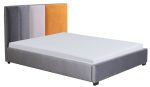 Επενδυμένο κρεβάτι Nasty-140 x 200-Χωρίς μηχανισμό ανύψωσης - Image 4