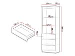 Βιβλιοθήκη Rack 3D-Fusiko - Image 3
