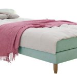 Επενδυμένο κρεβάτι Hot II-Prasino-90 x 200