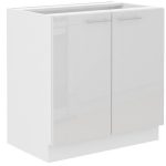 Επιδαπέδιο ντουλάπι Lyona 80 D 2F BB-Leuko