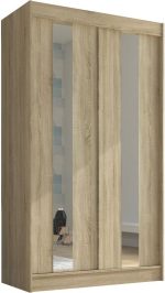 Ντουλάπα Norwich 120 συρόμενη-Drus anoixto