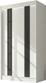 Ντουλάπα Furio 120 συρόμενη-Leuko-Mauro