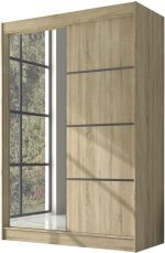 Ντουλάπα Ribeiro 150 συρόμενη-Drus anoixto