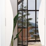 Ντουλάπα Dolph 180 συρόμενη-Leuko