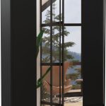 Ντουλάπα Leech 180 συρόμενη-Mauro