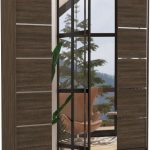 Ντουλάπα Scott 180 συρόμενη-Kafe
