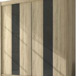 Ντουλάπα Furio 200 συρόμενη-Drus-Mauro