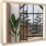Ντουλάπα Wrexham 250 συρόμενη-Drus-Leuko