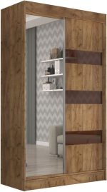 Ντουλάπα Bissom 120 συρόμενη-Fusiko-Kafe