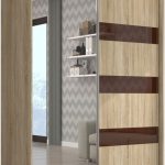 Ντουλάπα Bissom 150 συρόμενη-Drus-Kafe