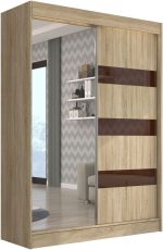 Ντουλάπα Bissom 150 συρόμενη-Drus-Kafe