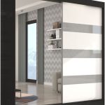 Ντουλάπα Bissom 200 συρόμενη-Leuko-Mauro-Gkri