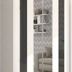 Ντουλάπα Nabi 150 συρόμενη-Leuko-Mauro gualistero