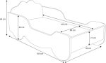 Παιδικό Κρεβάτι Rosecar-160 x 80 - Image 3