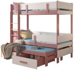 Κουκέτα Kiruna-200 x 90-Roz-Leuko