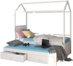 Παιδικό Κρεβάτι Umea-180 x 80-Χωρίς προστατευτικό-Leuko