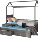 Παιδικό Κρεβάτι Umea-180 x 80-Χωρίς προστατευτικό-Gkri