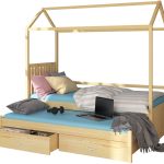 Παιδικό Κρεβάτι Umea-180 x 80-Χωρίς προστατευτικό-Drus anoixto