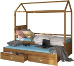 Παιδικό Κρεβάτι Umea-180 x 80-Με προστατευτικό-Drus