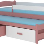 Παιδικό Κρεβάτι Camaro-200 x 90-Με προστατευτικό-Roz-Leuko