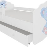 Παιδικό Κρεβάτι Leomari-140 x 70-Με προστατευτικό-Leuko-Mple