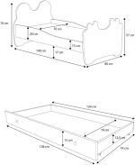 Παιδικό Κρεβάτι Corleon-Leuko-Mple - Image 3
