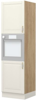Επιδαπέδιο ντουλάπι φούρνου ψηλό Toscana K21-60-2KR-Δρυς - Image 2
